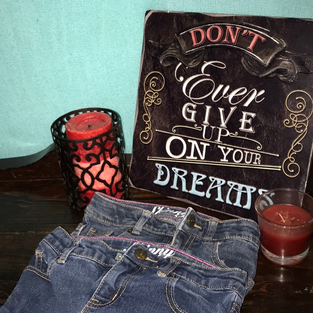 2 pair of Crazy 8 Skinny Jeans